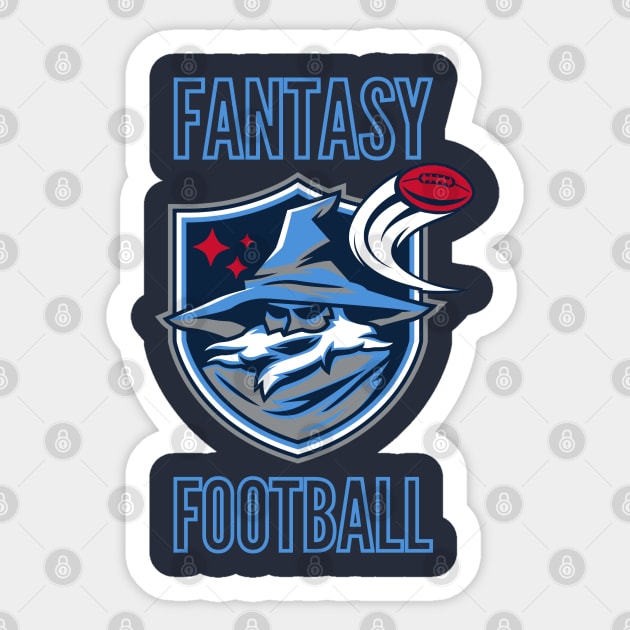 Fantasy Football (Tennessee) Sticker by Pine Tree Tees